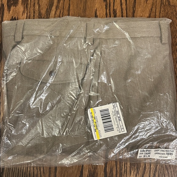 NEW LLBEAN Men’s Covert Twill Field Pant - Picture 1 of 5